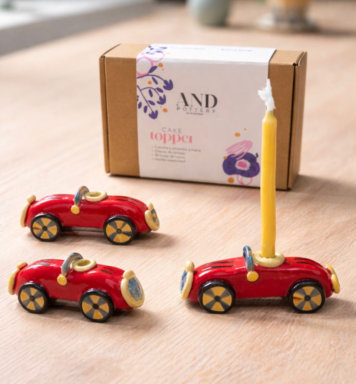Cake topper Auto