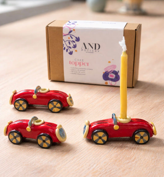 Cake topper Auto