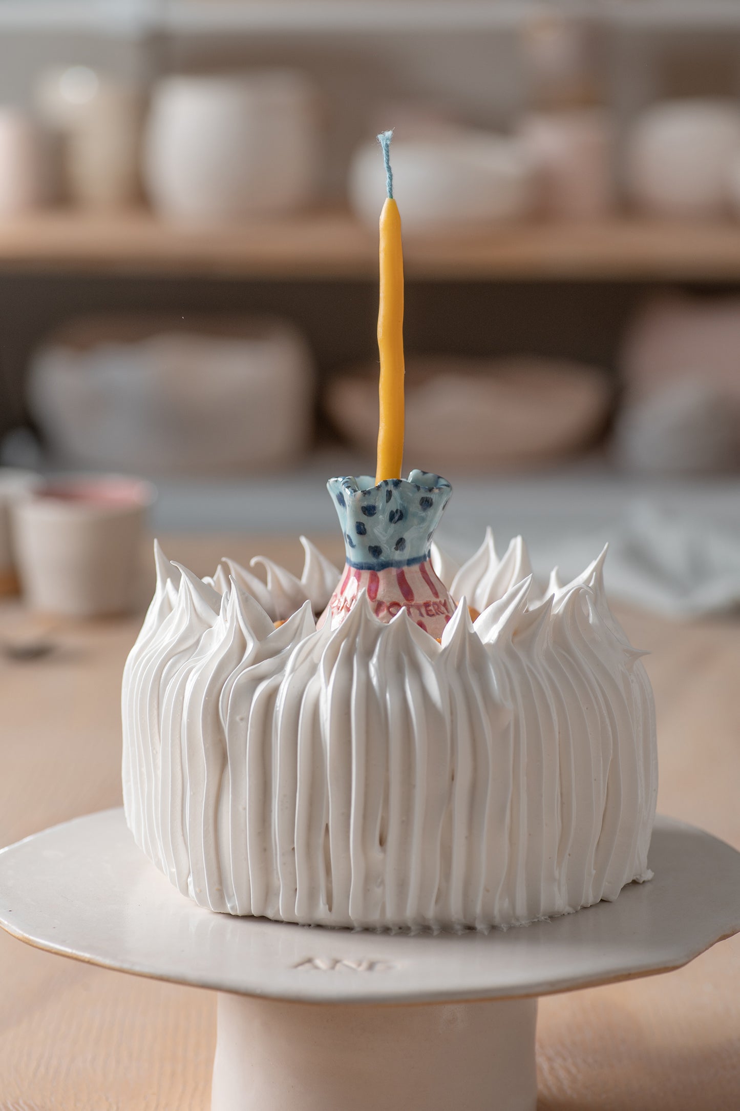 Cake topper Flores