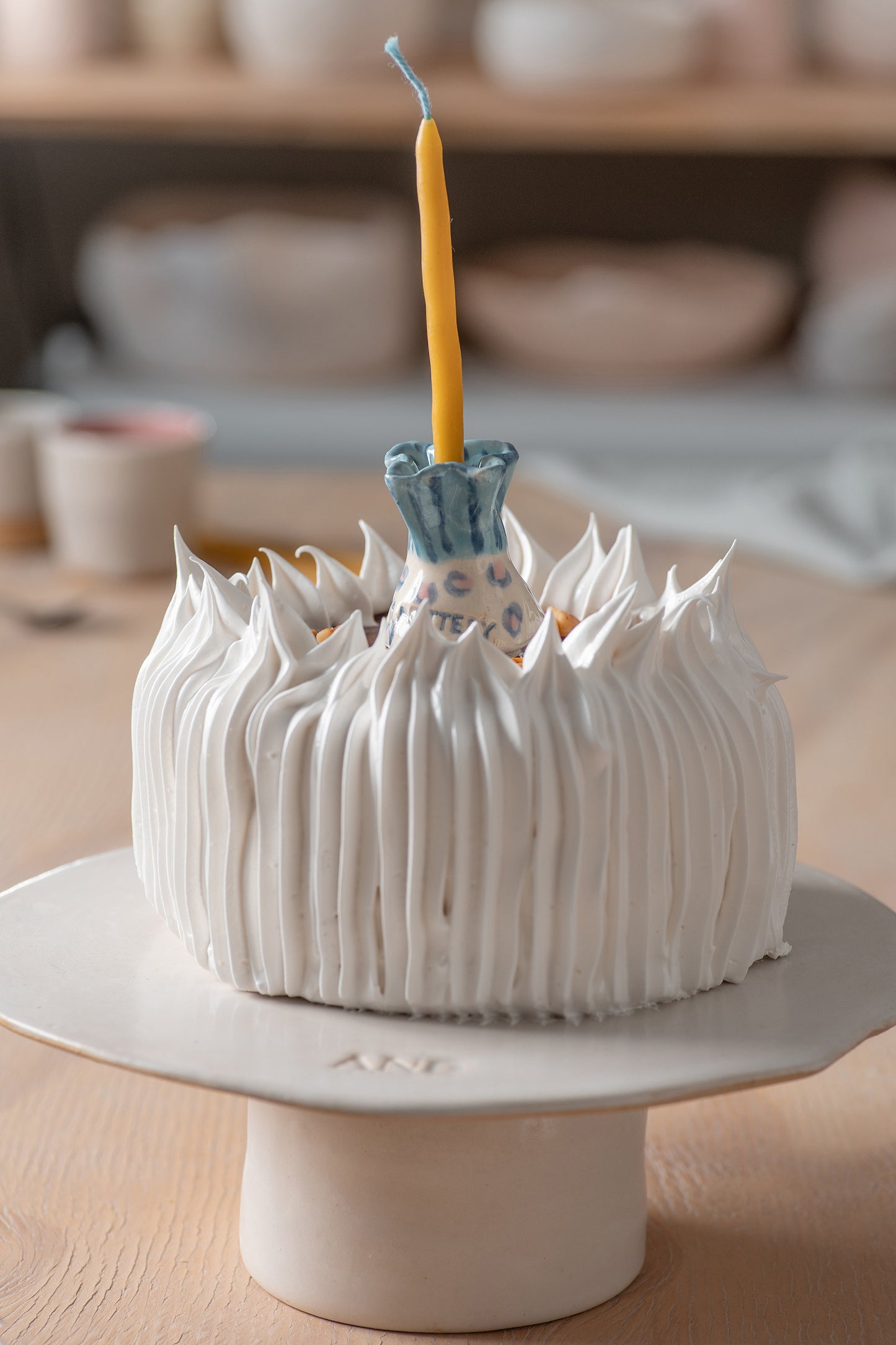 Cake topper Flores