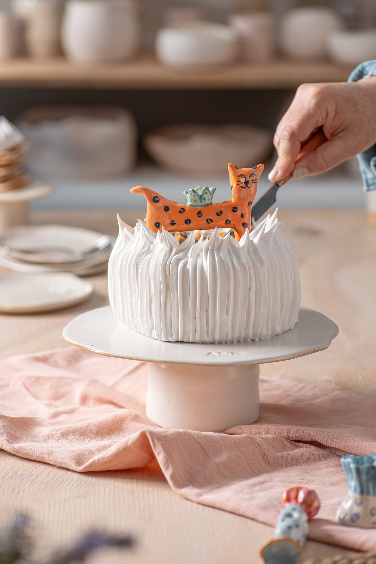 Cake topper Cheetah