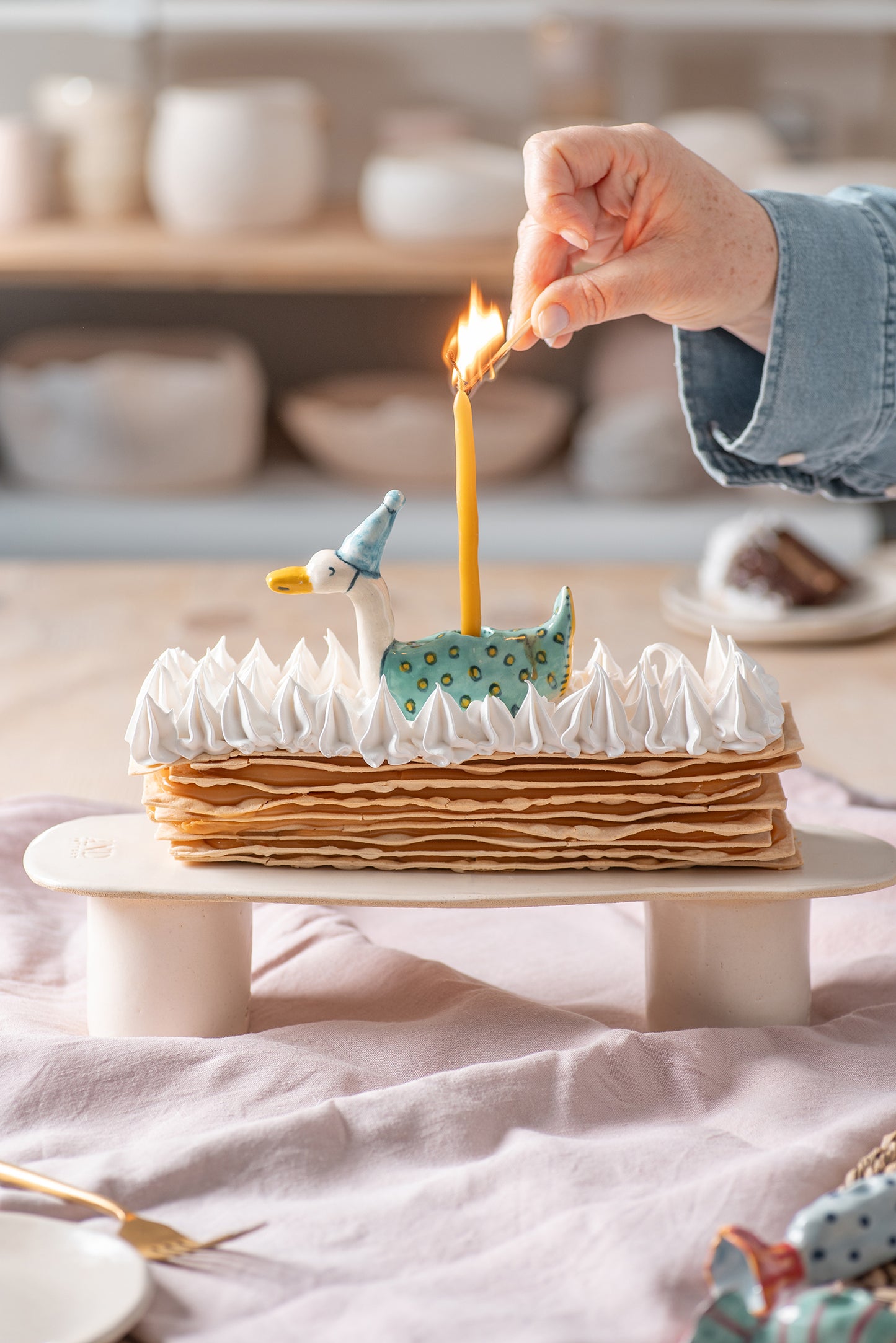 Cake topper Ganso